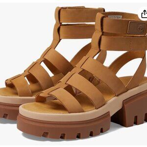 Timberland Everleigh Gladiator platform sandals 7